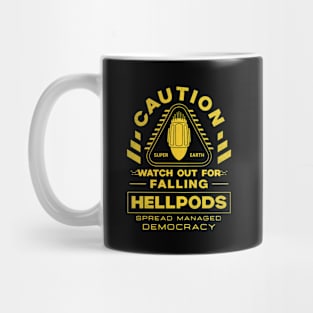 Hellpods Caution Mug